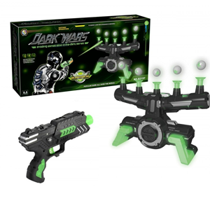 اسباب بازی تفنگ تمرین تیراندازی به توپ های معلق shooting games glow in dark series -اسباب بازی تفنگ